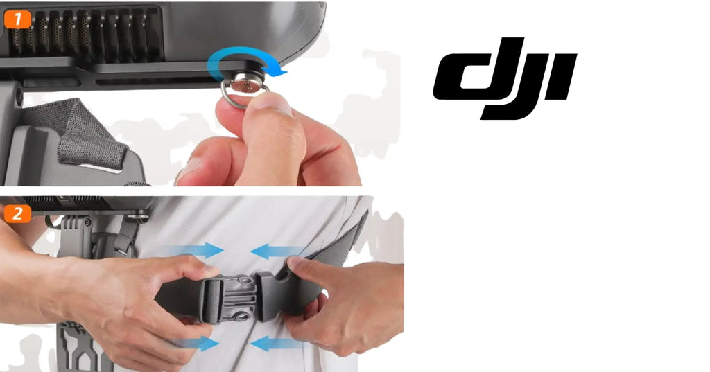 DJI Agras Remote Controller Mount - Hands Free Support Strap DJI