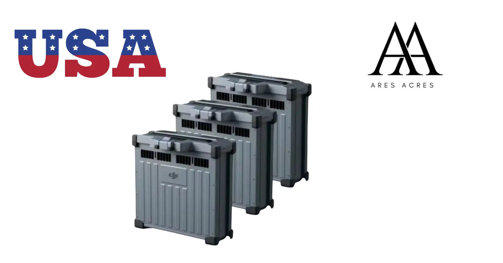 DJI Agras T50 T40 Intelligent Flight Battery - Ares Power Pack - 3 DB1560 Batteries Ares Acres