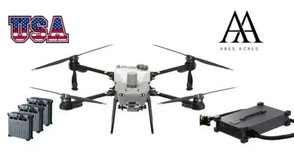 DJI Agras T50 Agro Sprayer Drone - Ares Set - Orchard Kit, 3 Batteries & Charger (Tom custom Order) Ares Acres