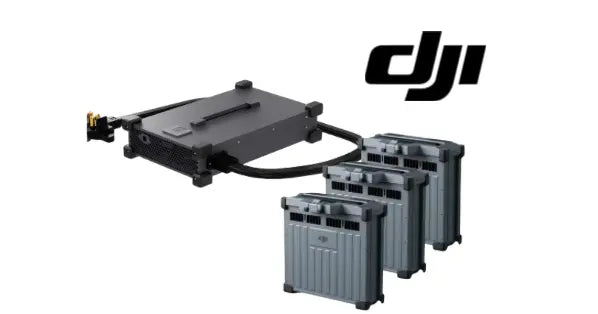 New DJI Agras 100% Original C10000 Intelligent Battery Charger + 3 × DB1560 Intelligent Flight Batteries for DJI T40 - T50 Ares Acres