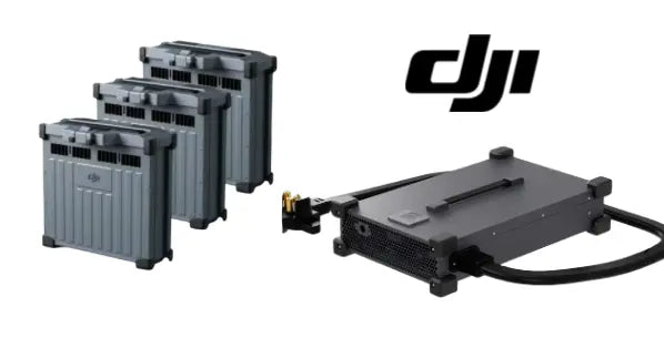 New DJI Agras 100% Original C10000 Intelligent Battery Charger + 3 × DB1560 Intelligent Flight Batteries for DJI T40 - T50 Ares Acres