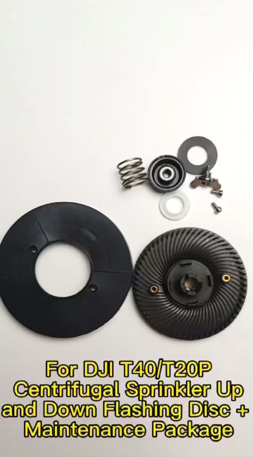 DJI Agras T40 Original Centrifugal Sprinkler Spinner Disk (Upper & Lower Selection)